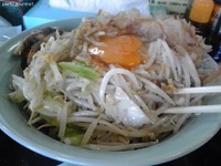 「あえそば ヤサイマシ」@麺家 異造の写真