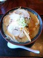 「特みそチャーシューメン1080円＋ミニ炒飯餃子3個200円」@ラーメン工房 二代目 みそ伝の写真