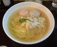 「あら炊き塩らーめん￥８００」@麺屋 海神の写真