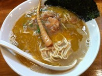 「蟹鶏白湯らーめん(限定)」@らーめん・つけめん いつ樹の写真