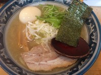 「【本日限定】ホタテの塩らーめん￥700＋味玉￥100」@狼煙 〜NOROSHI〜の写真