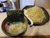 「『塩つけわんたんめん+中盛(￥950+100)』」@らーめんつけめん たつみの写真
