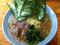 「朝ラー　（500円）」@横浜ラーメン 武蔵家 大井町店の写真