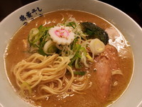 「とろりそば（細麺）」@東京煮干中華そば 三三㐂 大森の写真