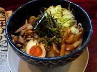 「油そば￥600」@とかとんとんの写真