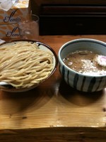 「濃厚つけ麺：中盛」@銀座 朧月の写真