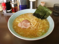 「塩ラーメン大盛り　５８０円＋２００円」@だし○の写真