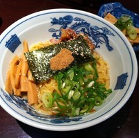 「魚介まぜそば（￥680）」@三代目 ◯助 MARUSUKEの写真