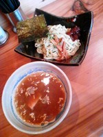 「つけ麺(並)650円(オープンチラシ)通常750円」@麺屋 ぼうずの写真