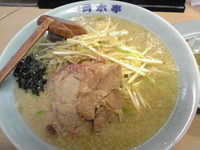 「定番(ネギチャーシューメン/小)¥800」@ラーメン青木亭 浅草店の写真