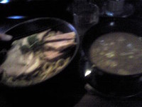 「豚骨地鶏濃厚つけそば」@一乗寺ブギーの写真