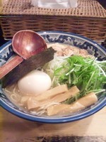 「『本日限定』ホタテの塩ラーメン大盛り＋味玉」@狼煙 〜NOROSHI〜の写真
