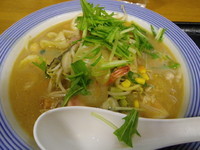 「かきちゃんぽん(味噌)」@長崎ちゃんぽん リンガーハット 横浜伊勢佐木モール店の写真