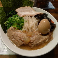 「得撰津気屋＋大盛　880＋80＝960円」@こだわりラーメン 津気屋 本店の写真