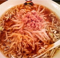 「かけらーめん+半チャーハン+餃子３個」@中華食堂 一番館 新宿歌舞伎町店の写真