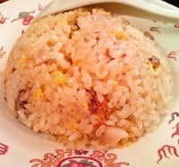 「かけらーめん+半チャーハン+餃子３個」@中華食堂 一番館 新宿歌舞伎町店の写真