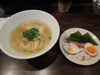 「渡り蟹の塩そば（限定）」@麺や 蒼 AOIの写真