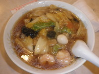 「Aセット（五目そば＋半炒飯）８８０円」@香港楼 両国店の写真