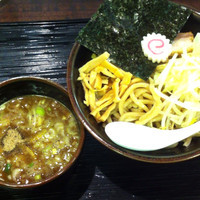 「黒つけ麺」@煮干しらーめん てのごい屋の写真