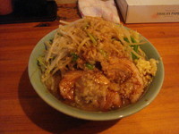 「えぼし麺　大盛り　６００円＋１００円」@えぼし麺 菜良の写真