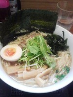 「白醤油らーめん」@麺屋 土筆の写真