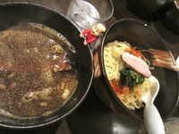 「カレーつけ麺＋ご飯」@魔乃巣の写真