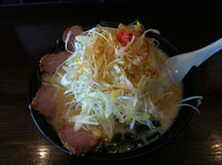 「白味噌ネギチャーシュー麺 980」@らーめん まる貴やの写真