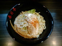 「鶏豚そば？」@油そば 春日亭 渋谷店の写真