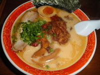 「ぎょってり・一本のせ　９５０円」@麺屋 宮坂商店の写真