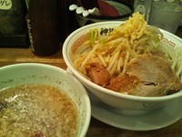 「つけめん（ニンニク）　750円」@麺屋 神やぐらの写真