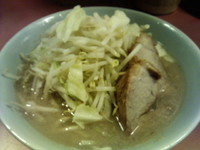 「普通盛（野菜マシ）」@ラーメン二郎 歌舞伎町店の写真