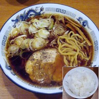 「中華そば」@富山ブラックラーメン だらんま 神田本店の写真