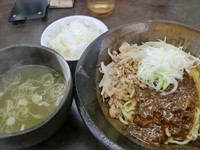「たれつけ　７８０円」@ハルピンラーメン 下諏訪町役場前店の写真