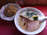 「半チャン塩ラーメンセット 750」@太昇亭の写真