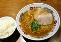 「中華そばランチ あっさり（720円）」@天下一品 新宿西口店の写真