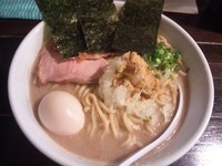 「【裏そば】超！濃厚鶏太そば(大盛り) ￥950」@鶏そば専門店 前略。まるきゅうの写真