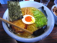「ゆず塩麺（淡麗）+真空手揉麺」@AFURI 中目黒店の写真