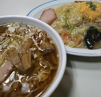 「やきそばと小ラーメン」@日昌亭の写真