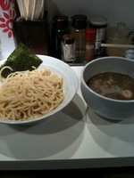 「煮魚つけ麺」@麺屋錦 新橋の写真