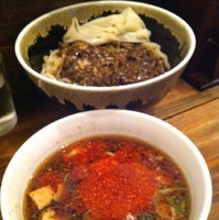 「炎のつけめん（￥800）」@ラーメン凪 炎のつけめん 西新宿店の写真