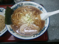 「Ａセット（ラーメン＋半チャーハン）」@田の写真