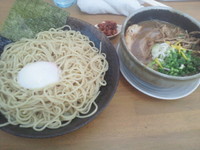 「濃鶏豚ほぐし肉つけ麺」@MENYA 食い味の道有楽の写真