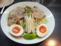 「塩ぶっかけ（2玉 750円）」@13湯麺の写真