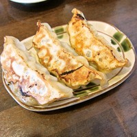 「セット餃子（３個）※推定価格100円」@かんな屋の写真