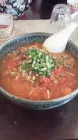「豚そぼろ旨味トマトラーメン」@Ben-Bellaの写真