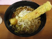 「ちくわ天そば360円(かけそば回数券＆トッピング120円)」@大江戸そば 日暮里11・12号店の写真