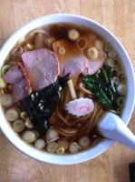 「ワンタンメン　７５０円」@手打ちラーメン みうらの写真