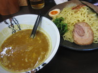 「カレーつけめん大盛＋半ライス」@麺屋 だいすけの写真