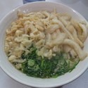 きざみうどん240円+天かす10円＆ねぎ10円