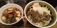 「炎のつけめん大盛 2辛」@ラーメン凪 炎のつけめん 西新宿店の写真